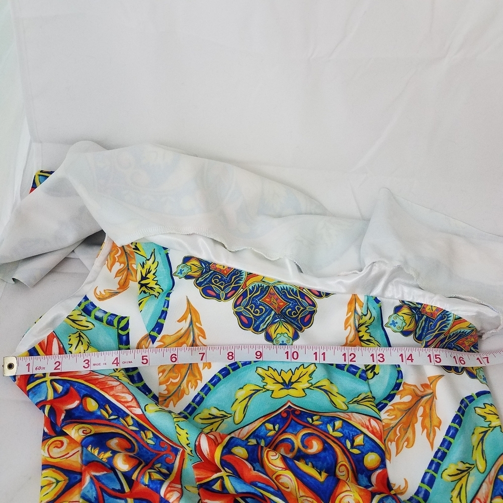 Alexia Admore Peplum One shoulder Top M NWOT - Picture 7 of 13
